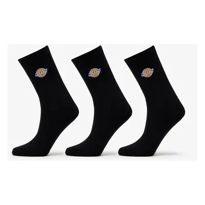 Dickies Valley Grove Socks 3-Pack Black