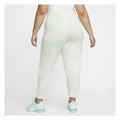 Melegítőnadrág Nike Sportswear Cloud-Dye Jersey Medium-Rise Joggers Plus Size Mint Foam/ White