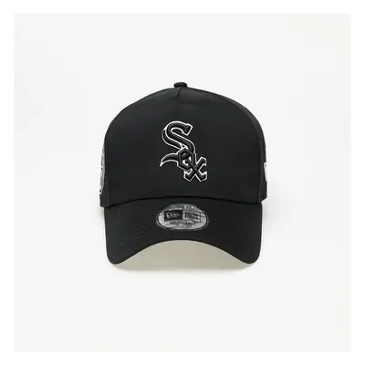 Baseball sapka New Era Chicago White Sox World Series Patch 9FORTY E-Frame Adjustable Cap Black/