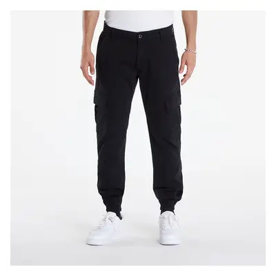 Nadrágok Urban Classics Washed Cargo Twill Jogging Pants Black