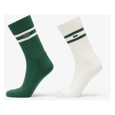 LACOSTE Socks Green/ Flour