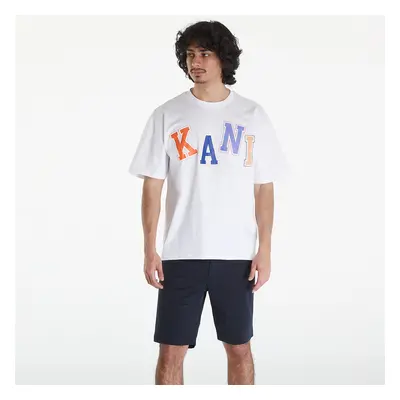 Póló Karl Kani Woven Signature Multicolor Logo Tee White