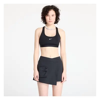 Melltartó Nike Swoosh Light Support Women's Non-Padded Sports Bra Black/ White