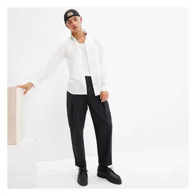 Ing GAP Slim Stretch Poplin Shirt White 2