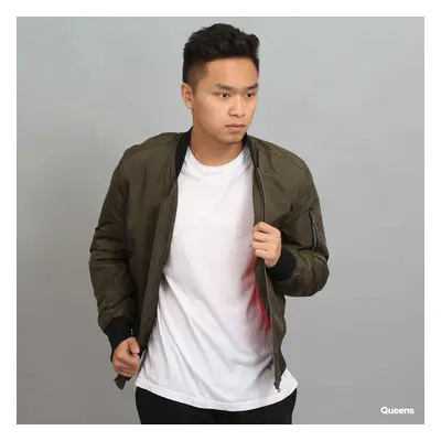 Kabát Urban Classics 2-Tone Bomber Jacket Green