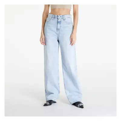 Nadrágok Calvin Klein Jeans High Rise Relaxed Denim Light