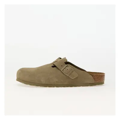 Sneakers Birkenstock Boston Leather Velvet Faded Khaki