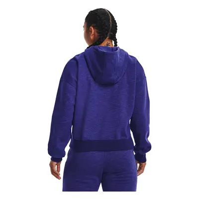 Pulóver Under Armour Essential Script Hoodie Blue