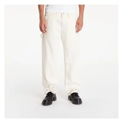 Nadrágok Calvin Klein Jeans 90'S Straight Min Carpenter Jeans White