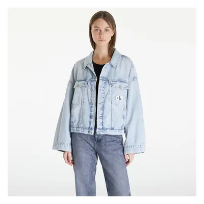 Kabát Calvin Klein Jeans Relaxed Denim Jacket Denim