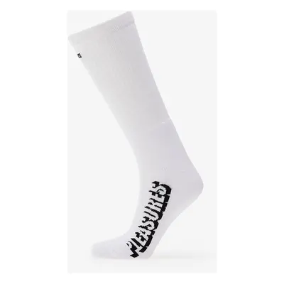 PLEASURES Knock Out Socks White