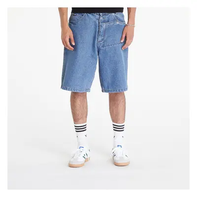 PLEASURES Collision Jorts Indigo