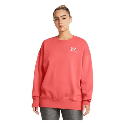 Pulóver Under Armour Essential Fleece Os Crew Coho