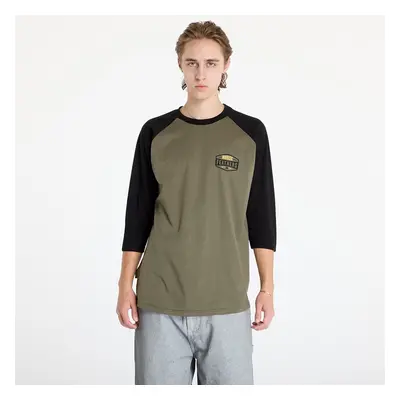 Póló Horsefeathers Hexagon II Raglan T-Shirt Burnt Olive