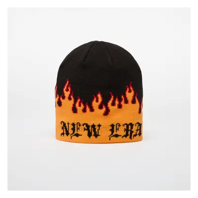 Kalap New Era Knit Thin Flame Skull Knit Tennessee Orange