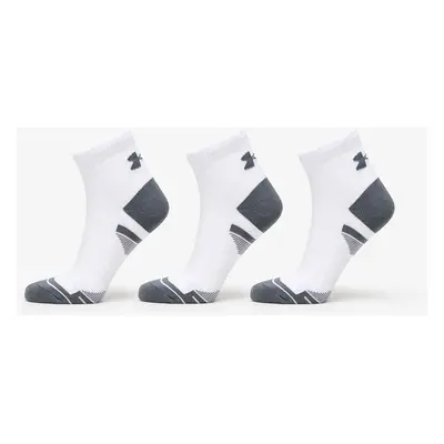 Under Armour Performance Cotton 3-Pack QTR Socks White