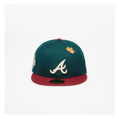 Baseball sapka New Era 5950 Mlb Ws Contrast 59Fifty Atlanta Braves New Olive/ Optic White