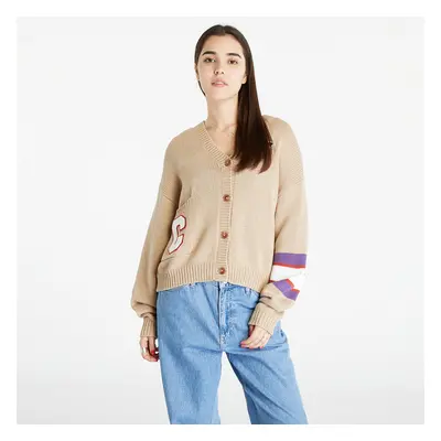 Pulóver Champion Cardigan Top Beige