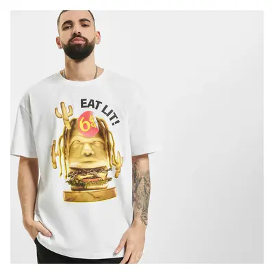 Póló Urban Classics Eat Lit Oversize Tee White