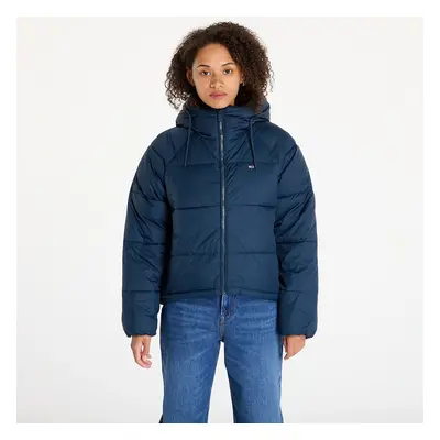 Kabát Tommy Jeans Vail Puffer Jacket Blue