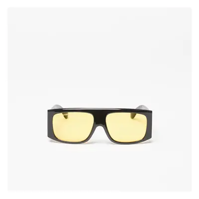 Napszemüvegek Urban Classics Sunglasses Raja With Strap Black/ Yellow