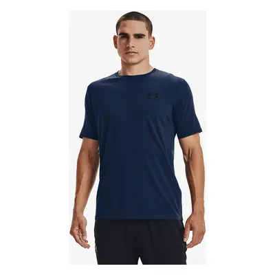 Póló Under Armour Sportstyle Left Chest Short Sleeve T-Shirt Navy