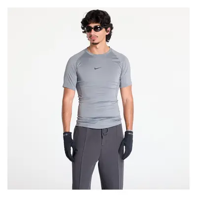 Póló Nike Pro Men's Dri-FIT Tight Short-Sleeve Fitness Top Smoke Grey/ Black