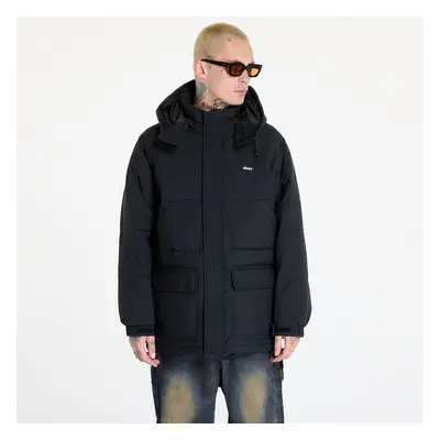 Kabát OBEY Brunswick Puffer Black