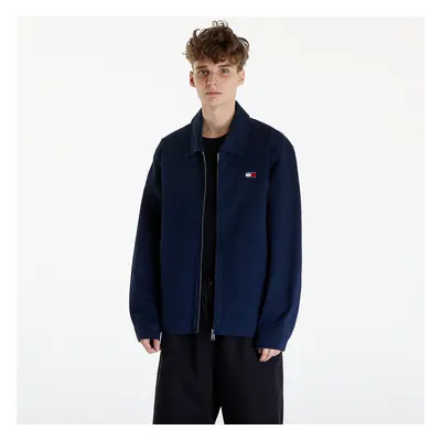 Kabát Tommy Jeans Regular Cotton Jacket Dark Night Navy