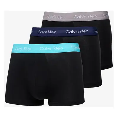 Calvin Klein Cotton Stretch Low Rise Trunk 3-Pack Black