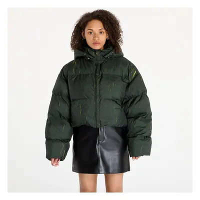 Kabát Daily Paper Jorja Puffer Jacket Cardamon Green