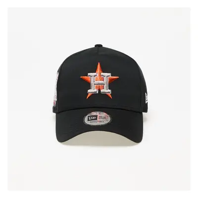 Baseball sapka New Era Houston Astros MLB Patch E-Frame Adjustable Cap Black/ Kelly Green