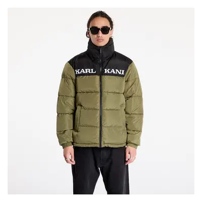 Kabát Karl Kani Retro Essential Puffer Jacket Olive