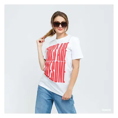 Póló Girls Are Awesome Stand Tall Tee White