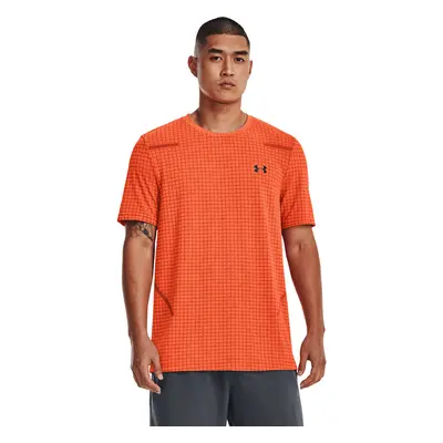 Póló Under Armour Seamless Grid Ss Orange