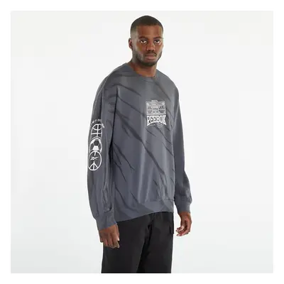 Pulóver Reebok Classics Block Party Crew Sweatshirt Pure Grey