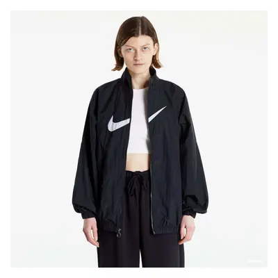 Kabát Nike NSW Essential Women's Woven Jacket Black/ White