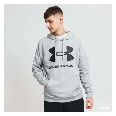 Pulóver Under Armour Rival Fleece Big Logo Hoodie Gray/ Black