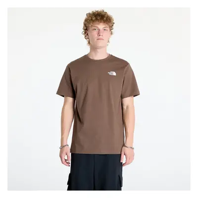 Póló The North Face M S/S Box Nse Tee Smokey Brown/Tnf Black