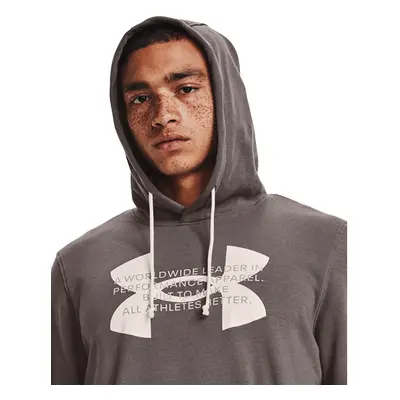 Pulóver Under Armour Rival Terry Logo Hoodie Fresh Clay