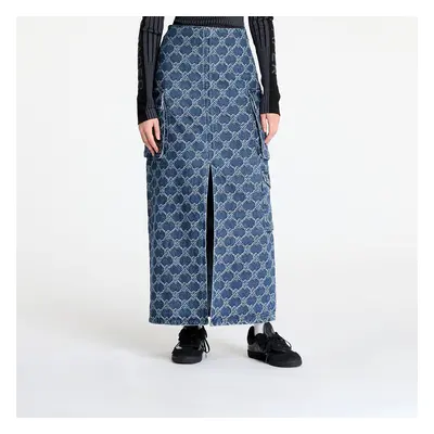 Szoknya Daily Paper Zora Denim Cargo Skirt Blue