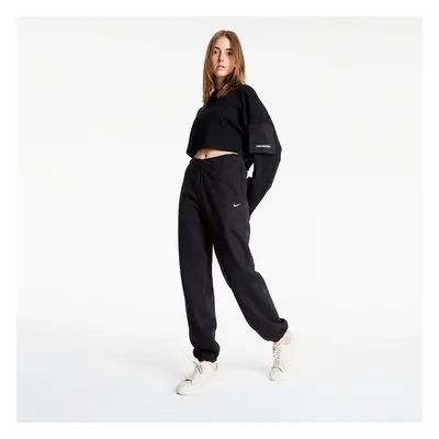 Nadrágok NikeLab Women's Fleece Pants Black/ White