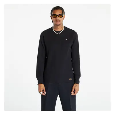 Póló Nike LifeLong-Sleeve Heavyweight Waffle Top Black/ Black/ White