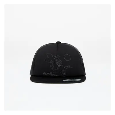 Baseball sapka Carhartt WIP Flying Ducks Trucker Cap Black