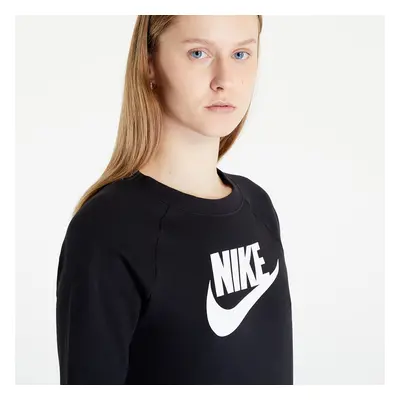 Pulóver Nike Sportswear Essential Hybrid Crewneck Black/ White