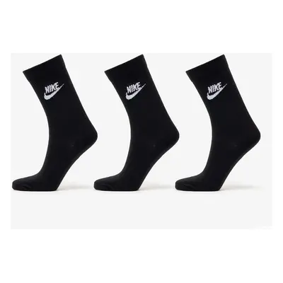 Nike NSW Everyday Essential Crew Socks 3-Pack Black/ White