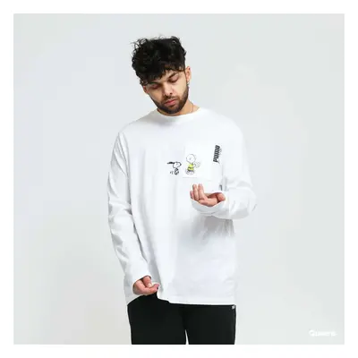 Póló Puma X Peanuts LS Tee White