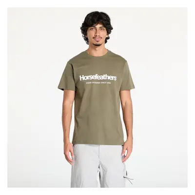 Póló Horsefeathers Quarter T-Shirt Burnt Olive