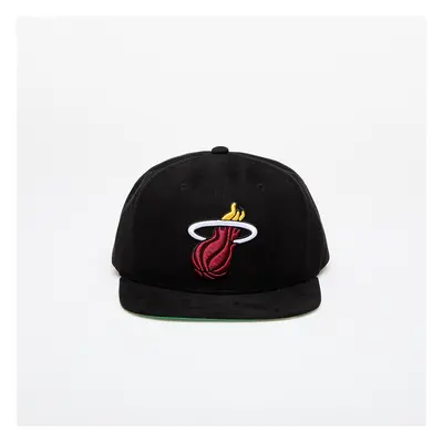 Baseball sapka Mitchell & Ness Miami Heat Sweet Suede Snapback Black