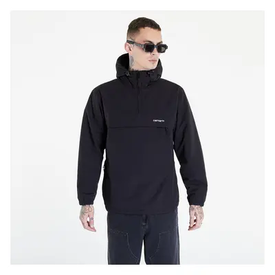 Kabát Carhartt WIP Windbreaker Pullover Black/ White